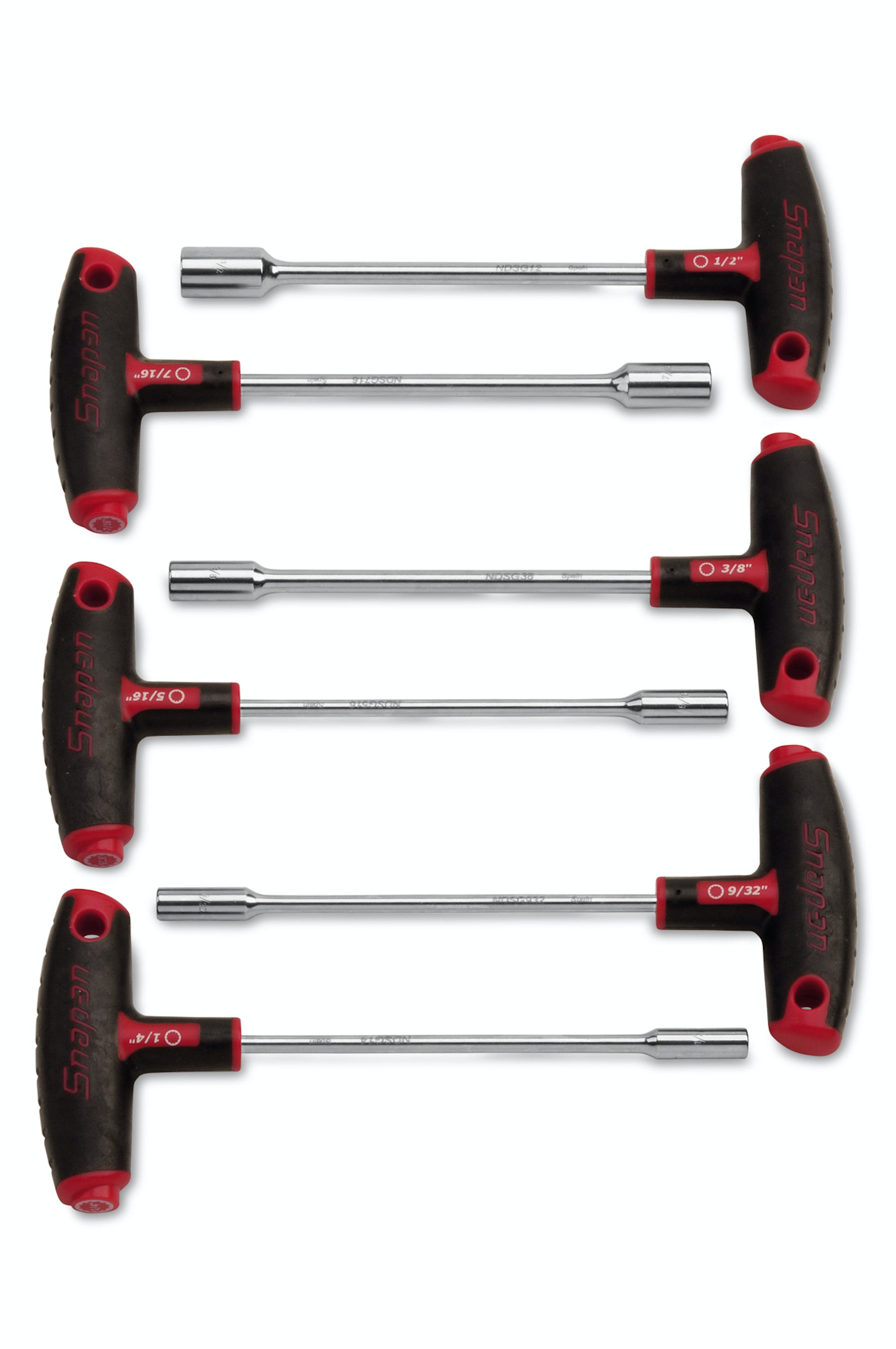 6 pc 12-Point Soft Grip Handle Nut Driver Set (1/2–9/32 6 pc 12-Point Soft Grip Handle Nut Driver Set (1/2–9/32